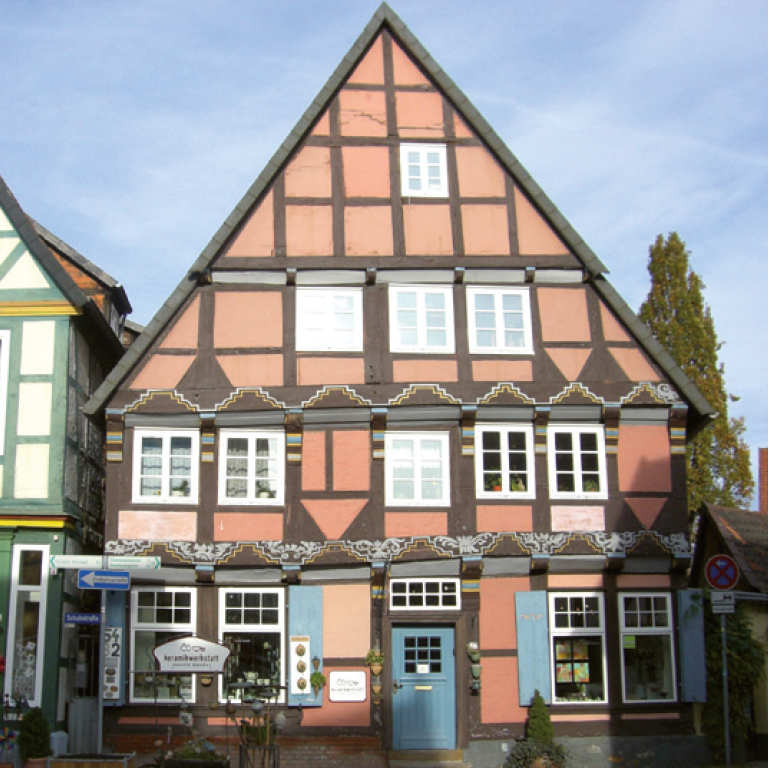 Die alte Ratsbadestube in Celle in der Schuhstraße